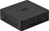 ASUS NUC 13 Pro Barebone Desktop-PC (Intel Core i3-1315U, Intel UHD Graphics, geen geheugen, geen geheugen, geen besturingssysteem, incl. stroomkabel)