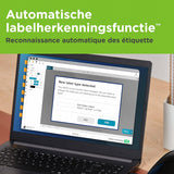 DYMO LabelWriter 5XL Labelprinter Bundle | Automatische labelherkenning | Drukt extra brede verzendlabels af voor Amazon, DHL en meer | Perfect voor webwinkeliers | Tweepolige EU-stekker