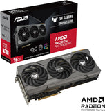 ASUS TUF Gaming Radeon RX 7800 XT OC Edition 16GB GDDR6 Gaming grafische kaart, zwart (AMD Radeon RX7800XT, PCIe 4.0, 1x HDMI 2.1, 3X DisplayPort 2.1, TUF-RX7800XT-O16G-GAMING)