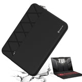 Smatree 16 inch anti-shock laptophoes waterdichte beschermhoes op maat gemaakt voor ASUS TUF Gaming F16 2024, TUF Gaming A16 2024/2023, ASUS ExpertBook B3604, Copilot+PC, 16 inch laptophoes, zwart