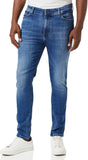 Tommy Hilfiger Denim broek voor heren, Blauw (Dynamic Jacob Mid Blue Stretch), 28W / 30L