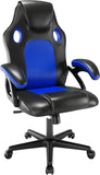 Play haha. Gaming stoel Bureaustoel Draaistoel Computerstoel Werkstoel Bureaustoel Ergonomische stoel Racestoel Lederen stoel PC-gamingstoel (Blauw)