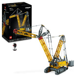 LEGO Technic Liebherr Rupsbandkraan LR 13000, Bouw het Ultieme op Afstand Bestuurbare Voertuig, Inclusief CONTROL+ App, Liersysteem en Beweegbare Giek, Grote Kraan Bouwpakket voor Volwassenen 42146