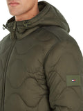 Tommy Hilfiger Onion gewatteerde jas met capuchon Mw0mw36585 heren Puffer Jas