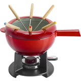 ZWILLING 1003156 Gietijzeren Fondue Set, Rood