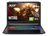 Acer Nitro 5 AN515-45-R92M Gaming, AMD Ryzen 7 5800H (8-Core) | NVIDIA GeForce RTX 3060 Laptop GPU |15,6 inch FHD 144Hz IPS-scherm | 16 GB DDR4 | 512 GB NVMe SSD | WiFi 6 | RGB-verlicht toetsenbord