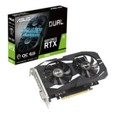 ASUS Dual GeForce RTX 3050 OC Edition 6 GB GDDR6 Gaming grafische kaart (Nvidia GeForce RTX3050 DLSS, PCIe 4.0, 1x HDMI 2.1a, 1x DisplayPort 1.4a, DUAL-RTX3050-O6G)