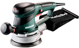 Metabo Excenterschuurmachine SXE 450 TurboTec – 600129000 – met gepatenteerde duo-oscillerende cyclusverstelling, Vario (V)-elektronica en nog veel meer. – Nominaal vermogen: 350 W – 4 m kabellengte
