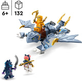 LEGO NINJAGO Jonge draak Riyu Speelgoed Set met 3 Ninja Minifiguren voor Rollenspellen, Bouwpakket voor Kinderen van de Dragons Rising Tv-Serie, Cadeau voor Jongens en Meisjes vanaf 6 jaar 71810