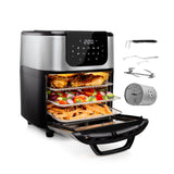 Princess 182075 Airfryer Oven Deluxe -Inhoud 11 Liter - Zwart