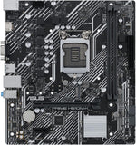 ASUS Prime H510M-K Gaming Moederbord Socket Intel LGA 1200 (Intel H510, mATX, PCIe 4.0, Intel 1GB Ethernet, HDMI, D-Sub, SATA 6Gbit/s, COM-header, RGB Header)