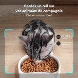 PETLIBRO 5L Automatische Kattenvoerbak met 1080P Camera - 5G en 2.4G WiFi Hondenvoerbak met APP Lage Voedselsensor en Blokkering Kennisgeving