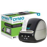 DYMO LabelWriter 550 Turbo Labelprinter | Labelmaker met direct thermisch afdrukken op hoge snelheid | Drukt verzendlabels en meer af met USB/LAN-connectiviteit | Tweepolige EU-stekker