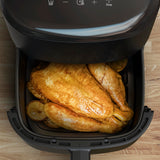Tefal EY2458 Easy Fry Max 5L Airfryer Black for up to six people, healthy and delicious meals, saves time and energy, digital control panel, 10 automatic cooking programs