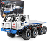 Mould King 13144 Technik op afstand bestuurde vrachtwagen, 3647 delen MOC high-tech tow offroad truck 8x8 model bouwstenen baksteen constructiespeelgoed