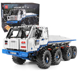 Mould King 13144 Technik op afstand bestuurde vrachtwagen, 3647 delen MOC high-tech tow offroad truck 8x8 model bouwstenen baksteen constructiespeelgoed