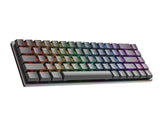 Ranked G65 Guardian 65% | Volledig Aluminium Frame | Hot-Swappable Mechanisch Gamingtoetsenbord | 68 Toetsen RGB LED voor PC/Mac | QWERTY ANSI US lay-out (Zwart, Gateron Low Profile Brown)