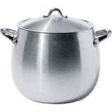 Alessi Kookpan met deksel, aluminium, zilver, 12 cm