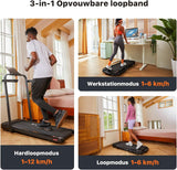 Mobvoi Home Loopband 3-in-1 Opvouwbare loopband 2,5 PK Voor Thuislooppad Draagbare loopmachine onder bureau met afstandsbediening LED-display voor thuis en op kantoor 120 kg 12 km/u