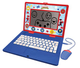 Lexibook, Spidey en zijn ongelooflijke vrienden, Frans/Engels educatief laptop, speelgoed voor kinderen, 170 activiteiten om te leren, games en muziek, groot scherm, rood/blauw, JC599SPi1