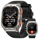 KOSPET TANK M3 Ultra Smart Watch, ingebouwde GPS, 60 dagen lange batterij, 5ATM & IP69 waterdicht, 1,96 inch AMOLED HD-scherm AI Voice Assistant Robuuste Militaire Full Metal Body Smartwatch voor