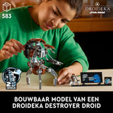LEGO Star Wars Droideka Bouwpakket voor Volwassenen, Creatieve hobby en Decoratie voor Thuis en Kantoor, The Phantom Menace en Clone Wars Cadeau voor Mannen of Vrouwen 75381