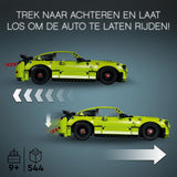 LEGO Technic Ford Mustang Shelby GT500, Pull-back Raceauto met AR-app, Auto Speelgoed voor Kinderen, Origineel Cadeau voor Jongens en Meisjes 42138