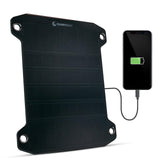Sunnybag LEAF PRO | Flexibel zonnepaneel | 7,5 watt | USB-poort | Zonnelader voor mobiele telefoon, smartphone, powerbank | Perfect voor wandelen, kamperen, buiten