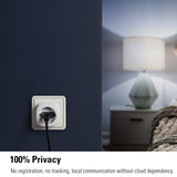 Eve Energy (Matter) 4 stuks - Slimme stekker, Thread, geen bridge nodig, app- en spraakbediening, 100% privacy, Apple Home, Alexa, Google Home, SmartThings, Thread Border Router vereist