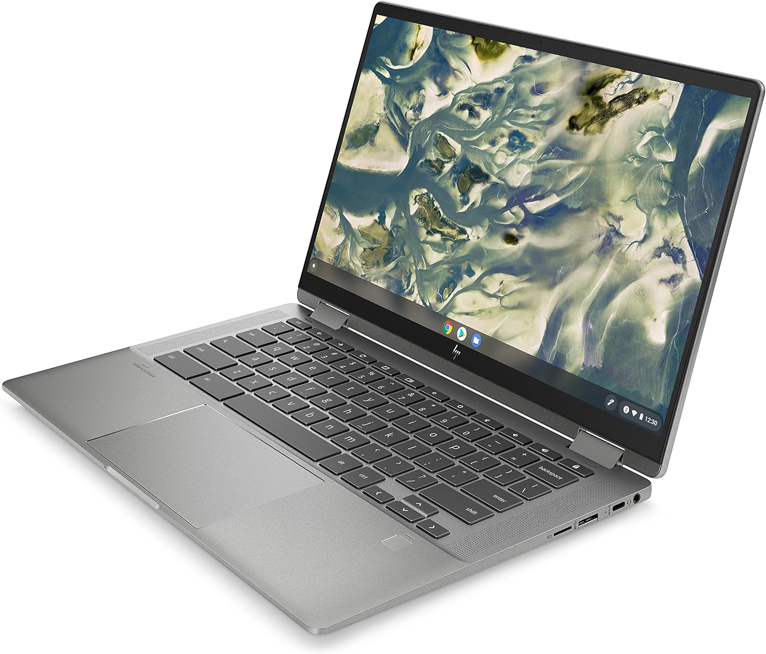 HP Chromebook x360, Touch/14 Inch Full HD Antiglare slim IPS, INTEL PENTIUM N5030 (GEMINI LAKE R), 4GB RAM, 64 GB eMMC, Chrome OS, 14a-ca0260nd, Zilver