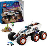 LEGO City Ruimteverkenner en buitenaards leven Alien Speelgoed voor Kinderen, Ruimte Cadeau voor Jongens en Meisjes vanaf 6 jaar met 2 Minifiguren, Robot, Buitenaardse Wezens en Planeetomgeving 60431