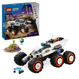 LEGO City Ruimteverkenner en buitenaards leven Alien Speelgoed voor Kinderen, Ruimte Cadeau voor Jongens en Meisjes vanaf 6 jaar met 2 Minifiguren, Robot, Buitenaardse Wezens en Planeetomgeving 60431