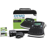 Draagbare DYMO LabelManager 210D-labelmakerkit | QWERTY-toetsenbord | met zwart-witte D1-labels van 12 mm en een draagkoffer