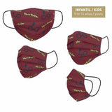 Hygiënisch en herbruikbaar gezichtsmasker gemaakt van stof Harry Potter Kinderen