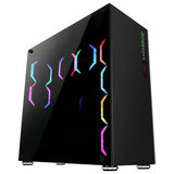 ATX Semi-toren doos ABKONCORE R780 Zwart