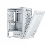 ATX Semi-toren doos Nfortec NF-CS-NERVIA-W Wit