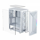 ATX Semi-toren doos Nfortec NF-CS-NERVIA-W Wit