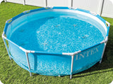 Intex 10ft x 30" Beachside Metal Frame Pool Set