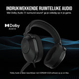 Corsair HS65 SURROUND Gamingheadset (Kunstlederen Oorschelpen van Traagschuim, Dolby Audio 7.1 Surround Sound op PC en Mac, SonarWorks SoundID, Compatibiliteit met Meerdere Platforms) Zwart