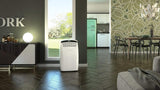 Olimpia Splendid 01920 Dolceclima Silent 10 P Mobiele airconditioner 10.000 BTU/h, 2,6 kW, gas R290, Italiaans design