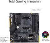 Asus TUF Gaming B450M-Plus II moederbord socket AM4 (mATX, AMD Ryzen, DDR4-geheugen, M.2, USB 3.1 Gen1+ Gen2, Aura Sync, Ai Noise Cancelling Microfoon)