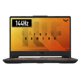 ASUS TUF Gaming F15 FX506LHB Gaming Laptop 39,6 cm (15,6 inch), Full HD, 144 Hz, Intel Core i5-10300H, 16 GB RAM, 512 GB SSD, GTX 1650 4 GB, zonder besturingssysteem, zwart, Spaans QWERTY-toetsenbord