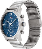 Tommy Hilfiger horloges 1791881, Blauw, armband