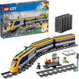 LEGO 60197 City Trains Passagierstrein Bouwset, Motor op Batterijen, Rails en Accessoires voor Kinderen van 6 Jaar en Ouder