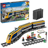 LEGO 60197 City Trains Passagierstrein Bouwset, Motor op Batterijen, Rails en Accessoires voor Kinderen van 6 Jaar en Ouder