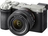 Sony Alpha 7CII Full-Frame spiegelloze camera, (zilver) + Sony SEL2860 compacte standaard zoomlens