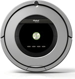 iRobot Roomba 886 Robotstofzuiger (zakloos, voor tapijten, laminaat, linoleum, parket en houten vloeren) zwart/grijs