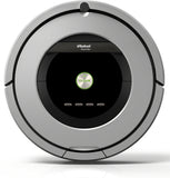 iRobot Roomba 886 Robotstofzuiger (zakloos, voor tapijten, laminaat, linoleum, parket en houten vloeren) zwart/grijs