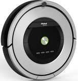 iRobot Roomba 886 Robotstofzuiger (zakloos, voor tapijten, laminaat, linoleum, parket en houten vloeren) zwart/grijs