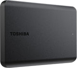 Toshiba Canvio Basics 2TB draagbare externe harde schijf USB 3.0, zwart - HDTB520XK3AA